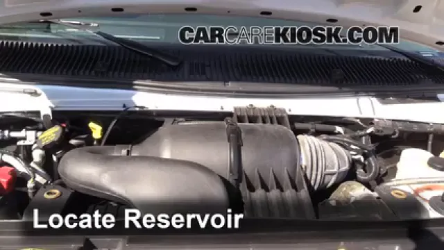 2013 Ford E-350 Super Duty XLT 5.4L V8 FlexFuel Standard Passenger Van Liquide essuie-glace Ajouter du liquide